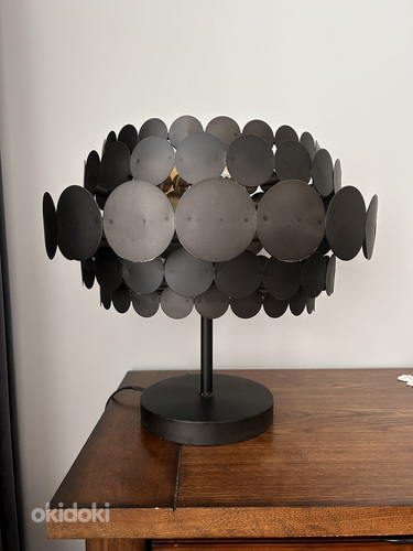 Черный матовый дизайнерский светильник от салона дизайна инт (фото #2)