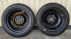 R14 запасные колеса 4x100 115/70 (оригинал Toyota) (2 фото из 2)