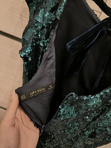 Zara roheline peokleit (4 foto / 4)