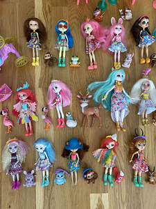 Enchantimals, nukke 26 tk, loomi 28 (8 foto / 8)