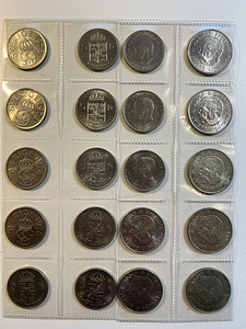 Rootsi müntide kollektsioon, Krona, Öre, Kronor mündid lot3 (2 foto / 10)