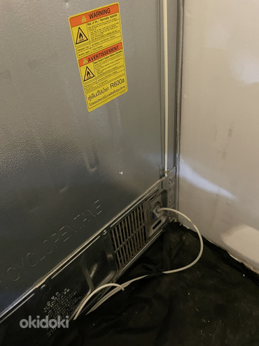 Kahepoolne külmik. LG kahe uksega külmkapp (foto #4)