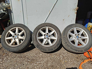M: BMW 5x120 16x7 ET20 veljed + ms rehvid (1 foto / 5)