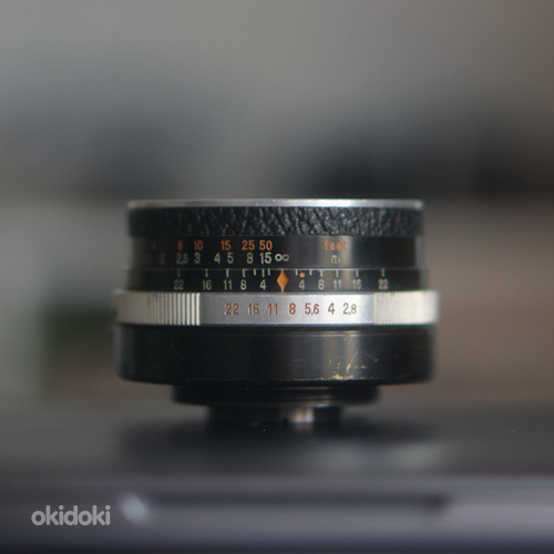 Carl Zeiss Jena 2.8/50 Tessar с резьбой M42