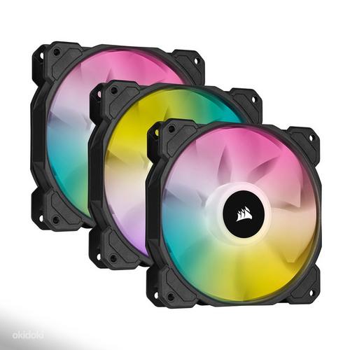 ICUE SP120 RGB ELITE Performance 120mm PWM Fan — Triple Pack (foto #1)