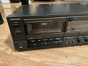 Technics RS-TR255 Stereo Dual Cassette Tape Deck (3 foto / 6)