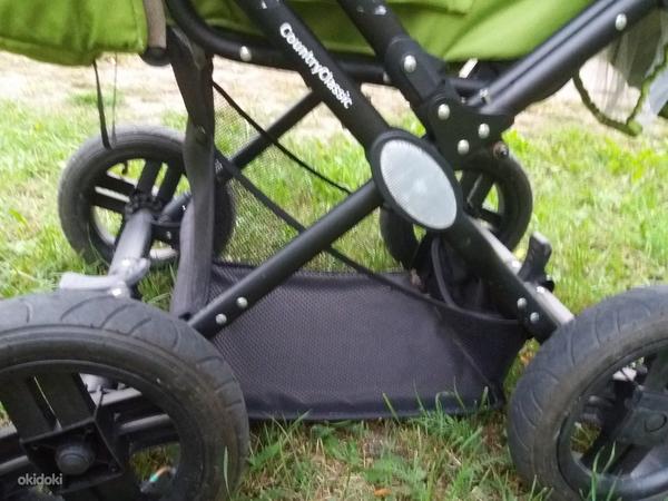 Комплект детской коляски Britton CountryClassic Green (фото #2)