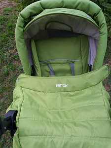 Lapsevankri komplekt Britton CountryClassic Green (3 foto / 3)