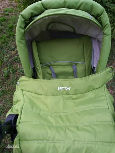 Комплект детской коляски Britton CountryClassic Green (фото #3)