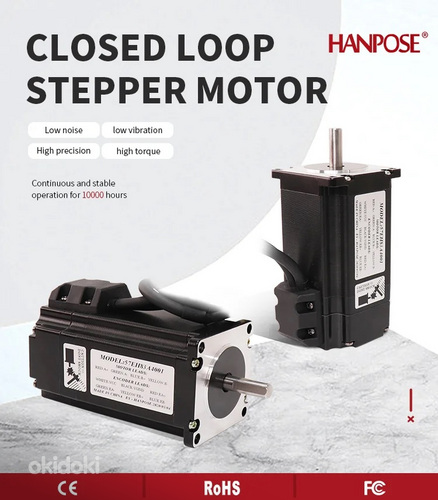 Nema23 servo mootor driveriga