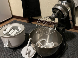 KitchenAid Classic lauamikser koos jäätisekausiga (2 foto / 3)