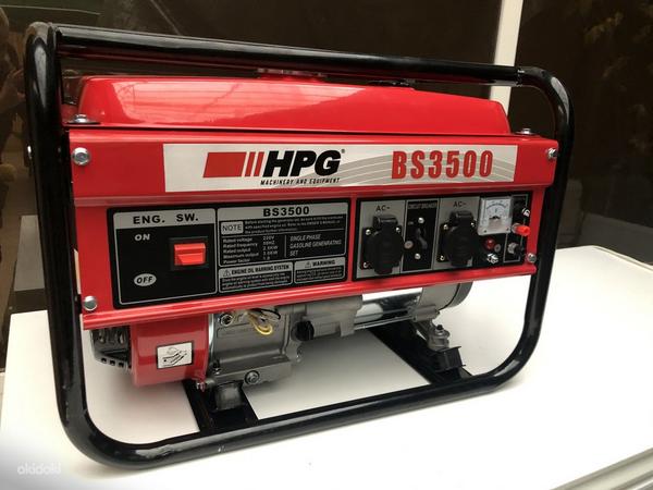 Generaator Elektrigeneraator 7hp BS 3500 (foto #2)