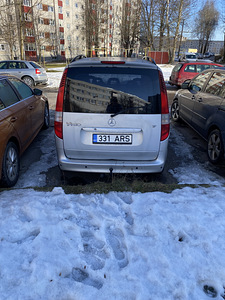 Mercedes-Benz Vaneo 1.9 bensiin automaat,7-kohaline, projekt (3 foto / 6)