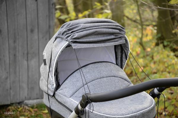 Sun visor and rain cover for baby stroller (foto #3)