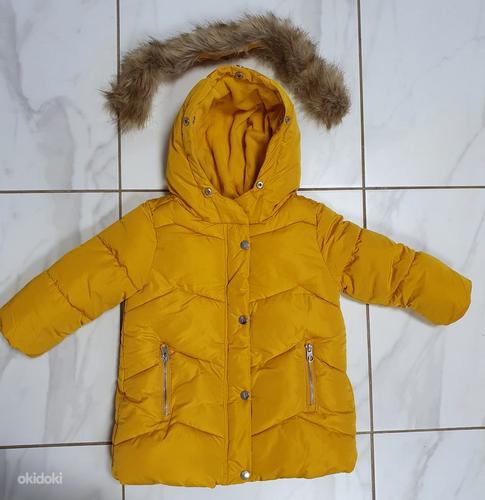Зимняя куртка для девочки Zara 98 (фото #1)