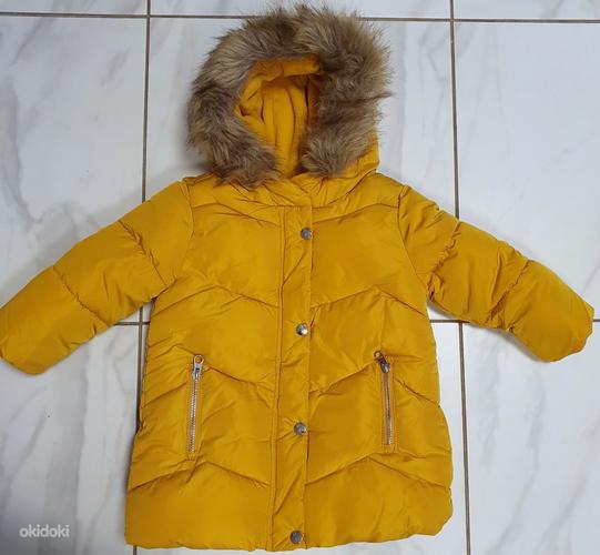 Зимняя куртка для девочки Zara 98 (фото #2)