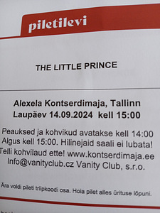 2x tickets "The Little Prince" (2 foto / 3)