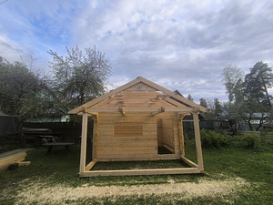 Palkmaja karkassist (2 foto / 3)