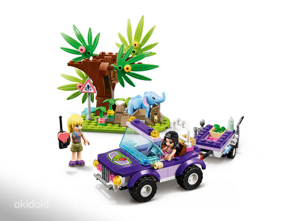 6+ LEGO Friends 41421. Спасение слонёнка в джунглях