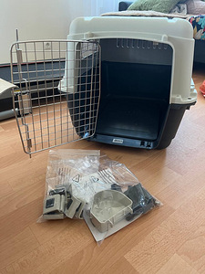 IATA-approved dog cage for air travel - Size M (2 foto / 6)