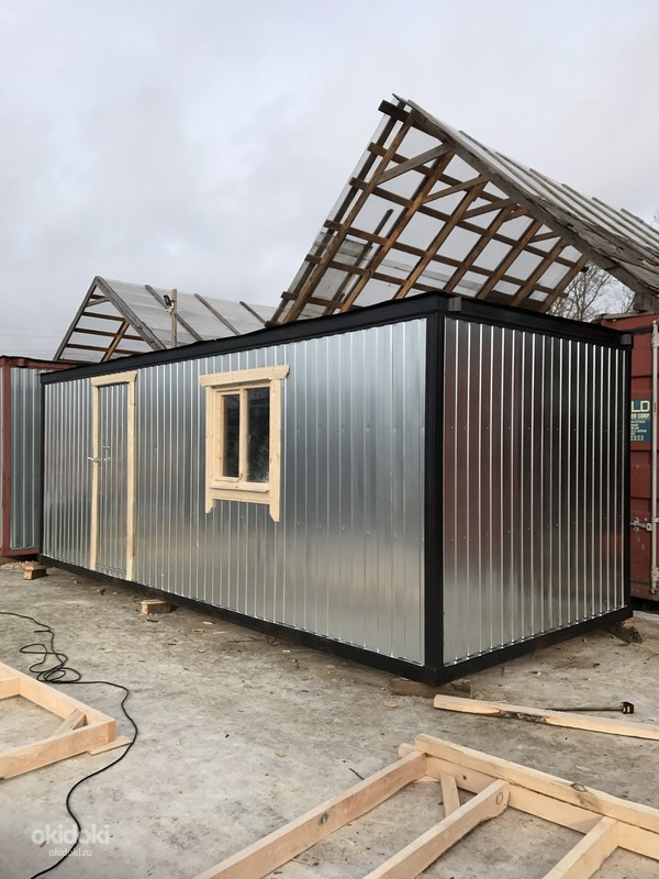 Сарай хозблок 3х6. Бытовка с двухскатной крышей. Сто домов тюмень. Бытовка. Фальцевая кровля бытовка.