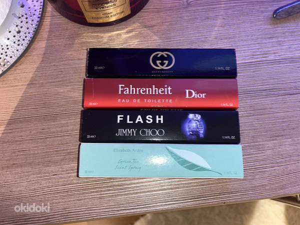 Gucci Guilty, Dior Fahrenheit, Jimmy Choo Flash и Elizabeth (фото #1)
