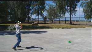 Tennise treener, tennisetreeningseade (2 foto / 5)