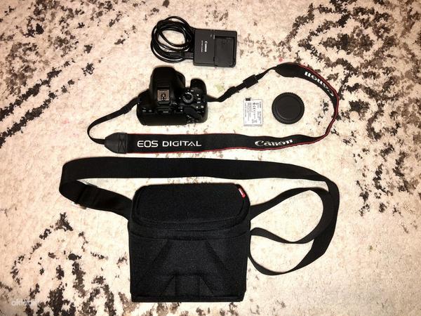 Kaamera EOS 650D kaamera + Canon EF 40mm f / 2.8 ST objektiiv (foto #3)
