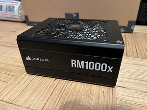 Corsair RM1000x PSU, 80 PLUS Gold, Toiteplokk 1000W