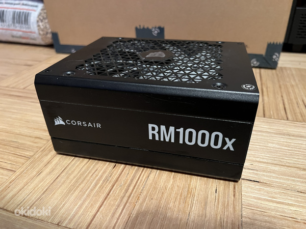 Corsair RM1000x PSU, 80 PLUS Gold, Toiteplokk 1000W (фото #1)