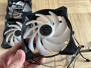 Õhkjahuti SilverStone APA1225H12 RGB Fan, 3tk (3 foto / 3)