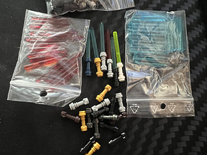 LEGO Star Wars valgusmõõgad / lightsabers (4 foto / 4)