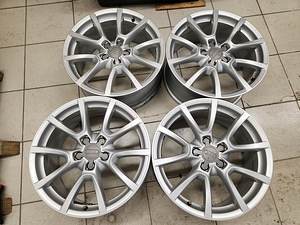 18" Audi originaalveljed 5x112 (keskava 66,6) (1 foto / 10)