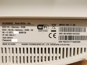 Telia Huawei B525s 4G WIFI ruuter (2,4GHz ja 5GHz) (5 foto / 5)