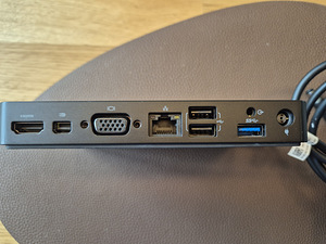 Dell dock / dokk WD15 USB-C + Dell 130W laadija, adapter (3 foto / 7)