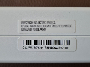 Адаптер (12V, 3,33A) Delta electronics (6 фото из 7)