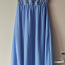 Голубое платье макси (фото #2)