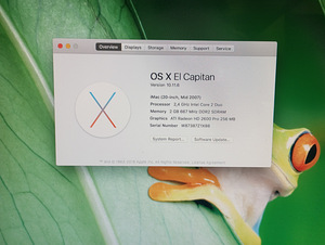 Apple iMac 20" Mid 2007 (3 фото из 4)