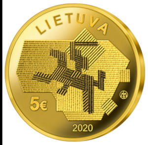 Lithuania 5 euro 2020 - agricultural sciences (2 foto / 3)