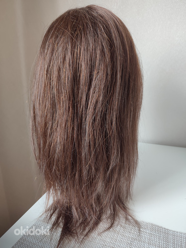 Harjutuspea mannekeen hoidjaga - naturaalsed juuksed (foto #2)