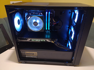 RGB Rocket mATX lauaarvuti, R5, GTX980, 16GB RAM, 512GB NVME (3 foto / 10)