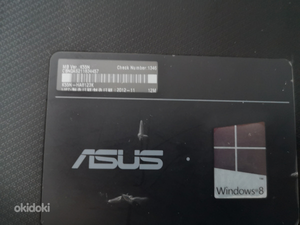 ASUS K55N-HA8123K Sülearvuti (foto #4)