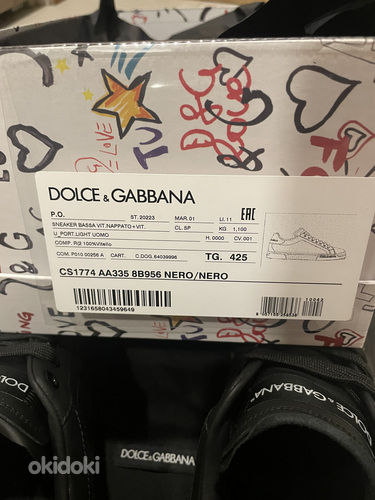 Dolce & Gabbana low-top ketsid (foto #3)