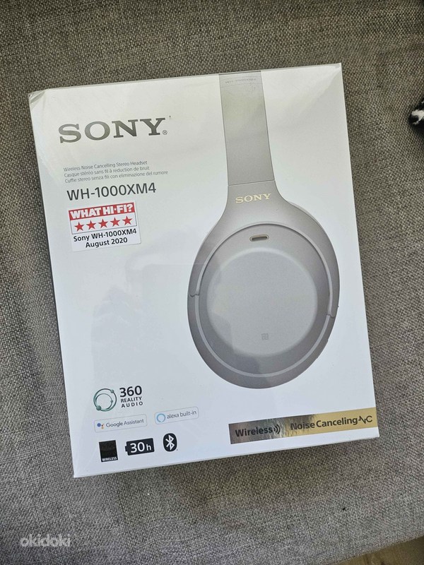 Sony WH-1000XM4 - Sillamäe, Ida-Virumaa - Аудио и видео, Наушники купить и продать – okidoki