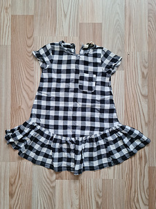 H&M ruuduline kleit s 104 (1 foto / 1)