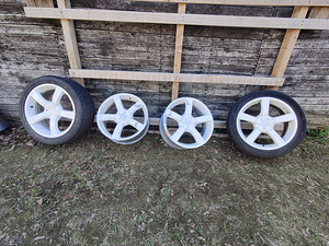 Белые диски 5x100 et35 16x7.5j (2 фото из 8)