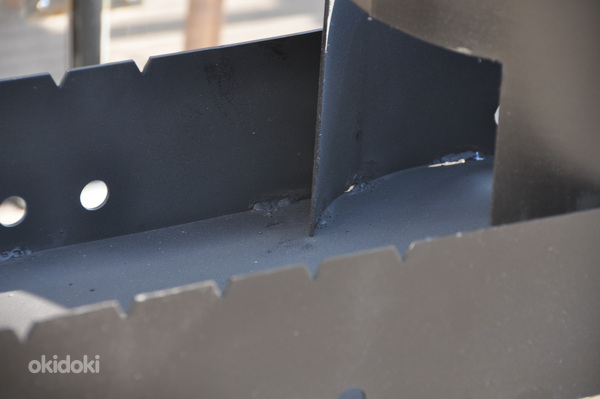 Комплект - печь мангал d400 мм + казан с крышкой 16Л+ шампур (фото #8)