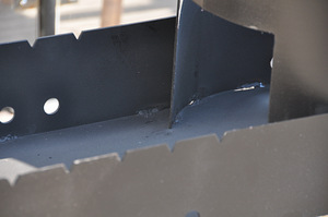 Grill pliidiga pada jaoks 12L d370mm, 90X32x12cm (5 foto / 6)
