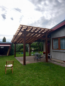 Puidust fassaad, terrasid (6 foto / 9)