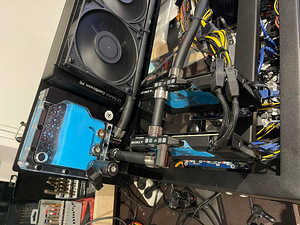 Mining rig / kaevur / rtx 3080 3tk non lhr (2 foto / 5)